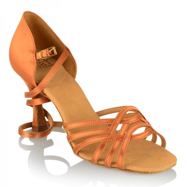 Ray Rose H845-X Persephone Xtra ULTRA-FLEX Light Tan Satin