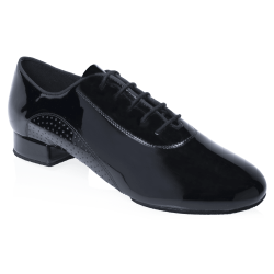 Ray Rose 339 Austin Black Patent (with Perforated Arch)