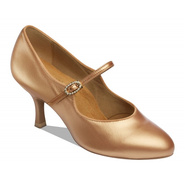 Supadance Style 1012 Flesh Sateen Leather